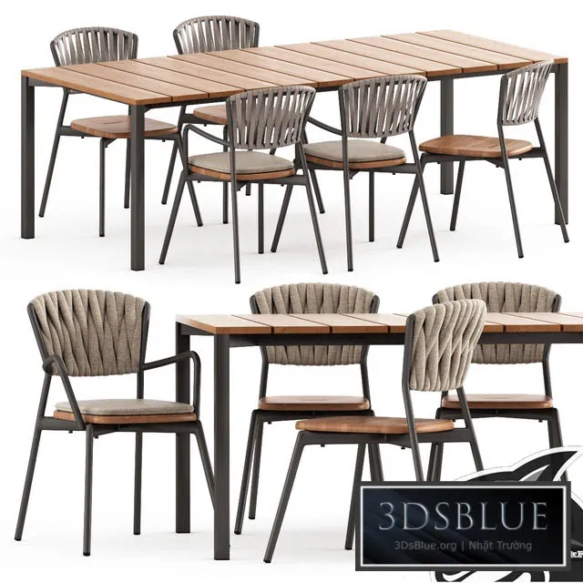 FURNITURE – TABLE CHAIR – 3DSKY Models – 10670