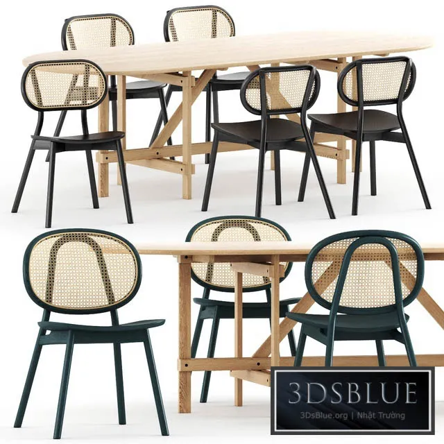 FURNITURE – TABLE CHAIR – 3DSKY Models – 10674