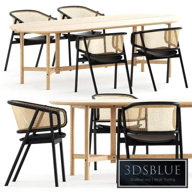 FURNITURE – TABLE CHAIR – 3DSKY Models – 10675