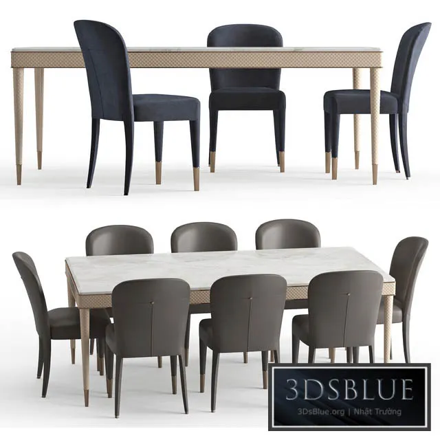 FURNITURE – TABLE CHAIR – 3DSKY Models – 10678