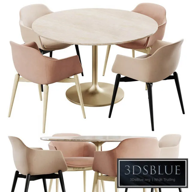 FURNITURE – TABLE CHAIR – 3DSKY Models – 10684