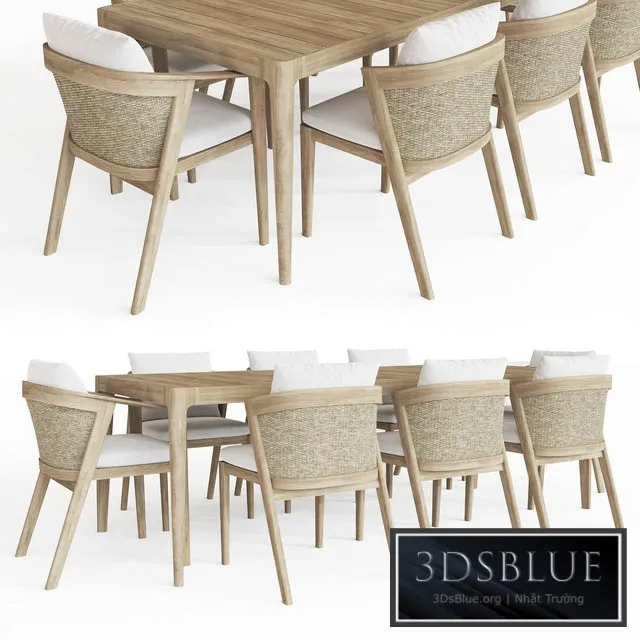 FURNITURE – TABLE CHAIR – 3DSKY Models – 10685
