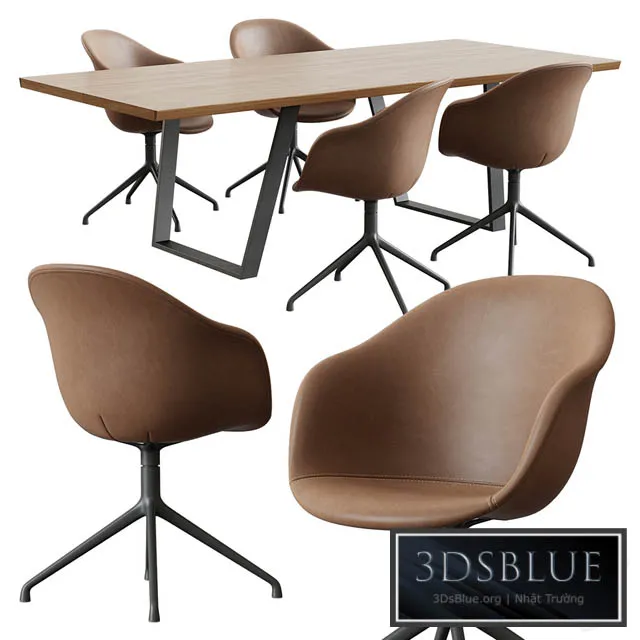 FURNITURE – TABLE CHAIR – 3DSKY Models – 10688