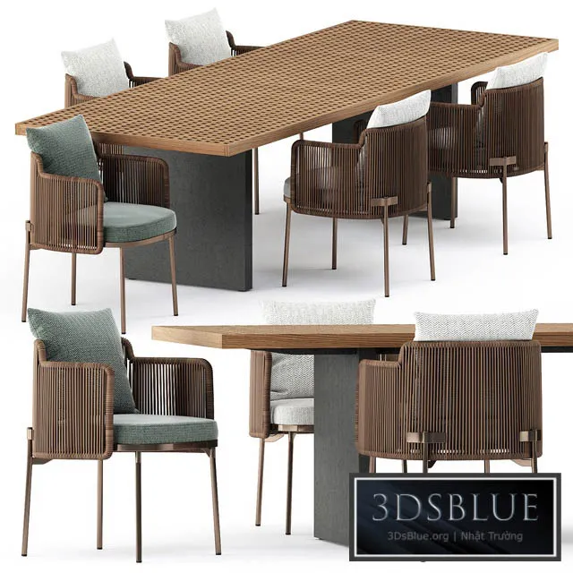 FURNITURE – TABLE CHAIR – 3DSKY Models – 10689