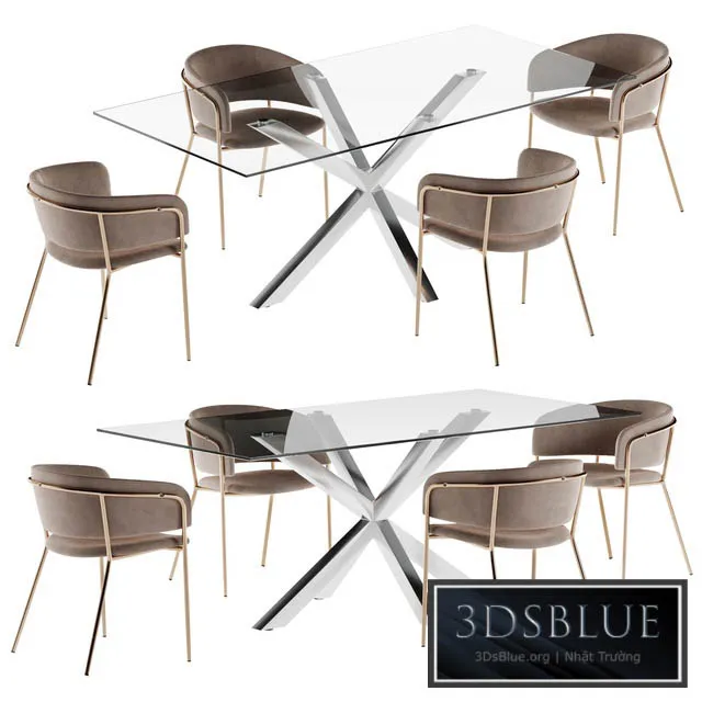 FURNITURE – TABLE CHAIR – 3DSKY Models – 10693