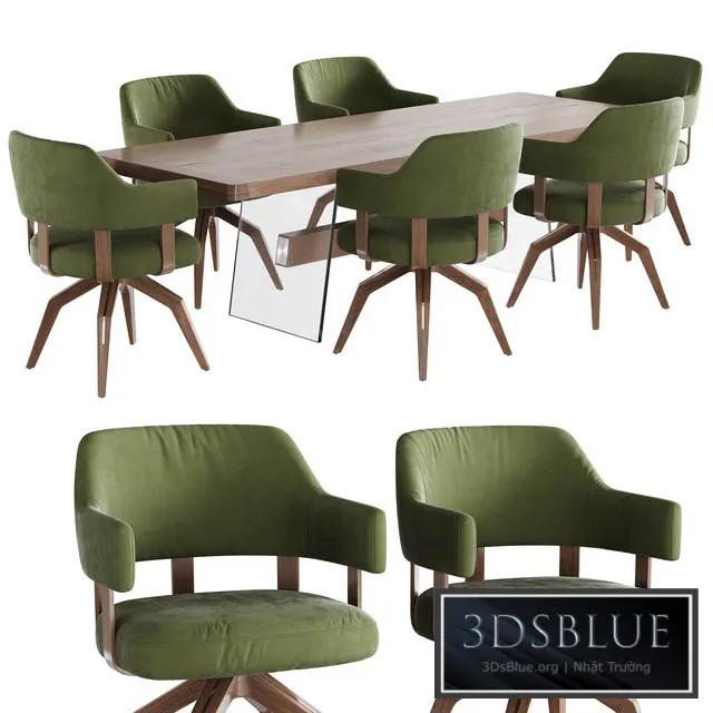 FURNITURE – TABLE CHAIR – 3DSKY Models – 10694