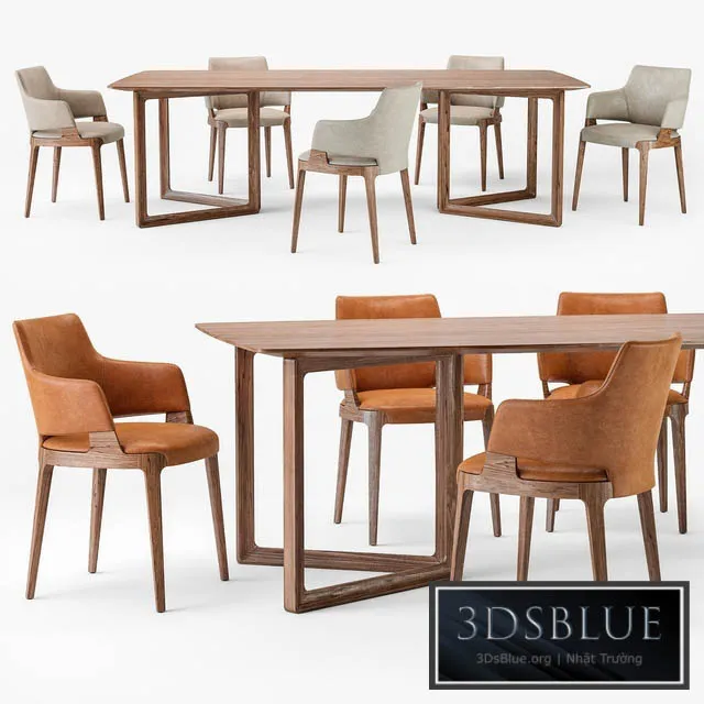 FURNITURE – TABLE CHAIR – 3DSKY Models – 10696