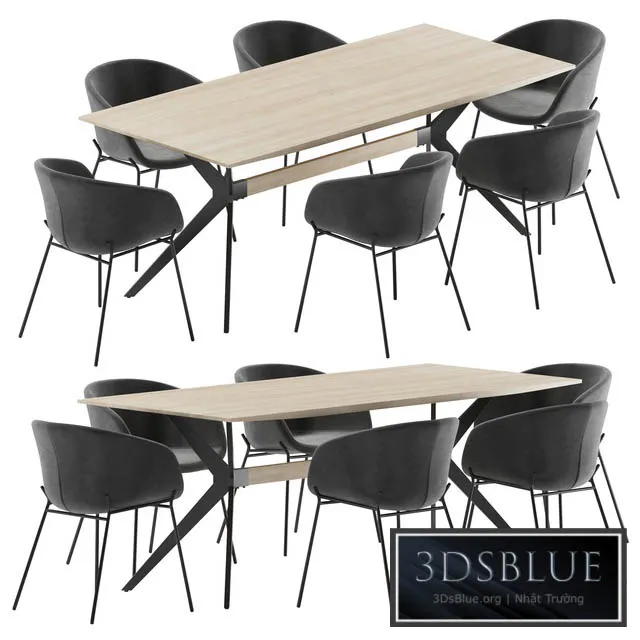 FURNITURE – TABLE CHAIR – 3DSKY Models – 10697