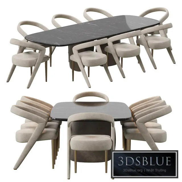 FURNITURE – TABLE CHAIR – 3DSKY Models – 10704