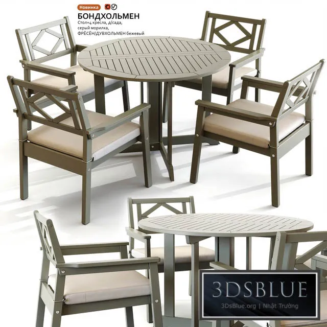 FURNITURE – TABLE CHAIR – 3DSKY Models – 10716