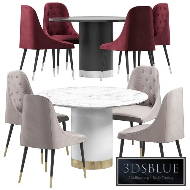 FURNITURE – TABLE CHAIR – 3DSKY Models – 10724