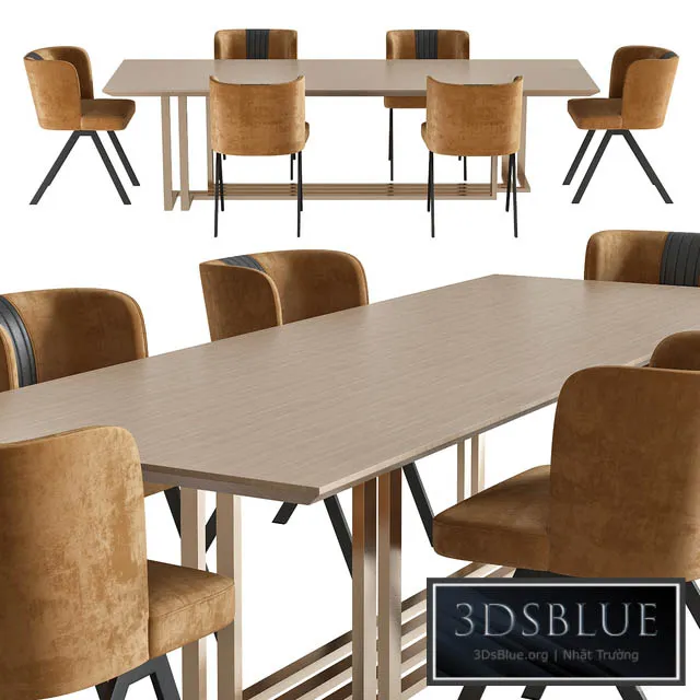 FURNITURE – TABLE CHAIR – 3DSKY Models – 10749