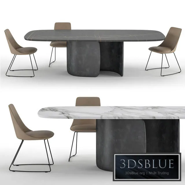 FURNITURE – TABLE CHAIR – 3DSKY Models – 10756