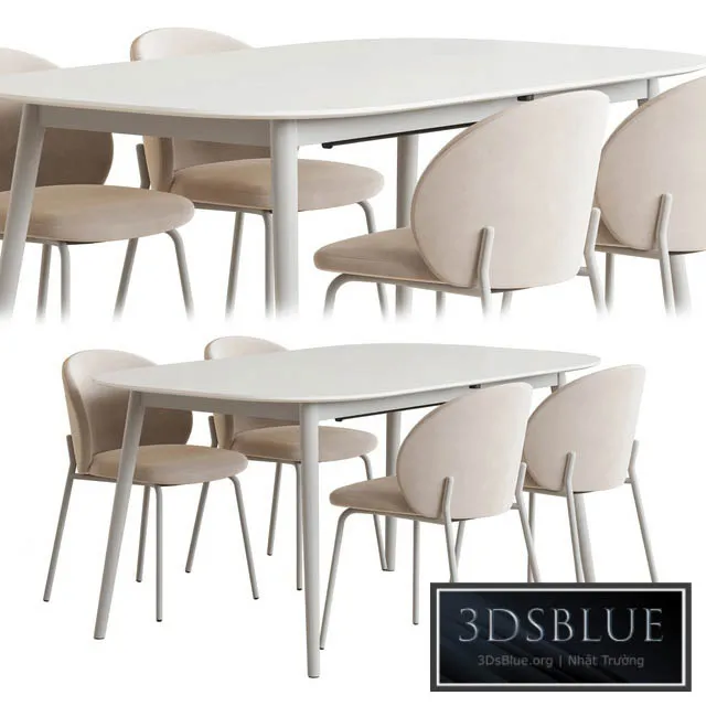 FURNITURE – TABLE CHAIR – 3DSKY Models – 10758
