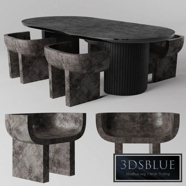 FURNITURE – TABLE CHAIR – 3DSKY Models – 10767