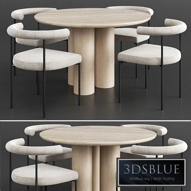 FURNITURE – TABLE CHAIR – 3DSKY Models – 10778
