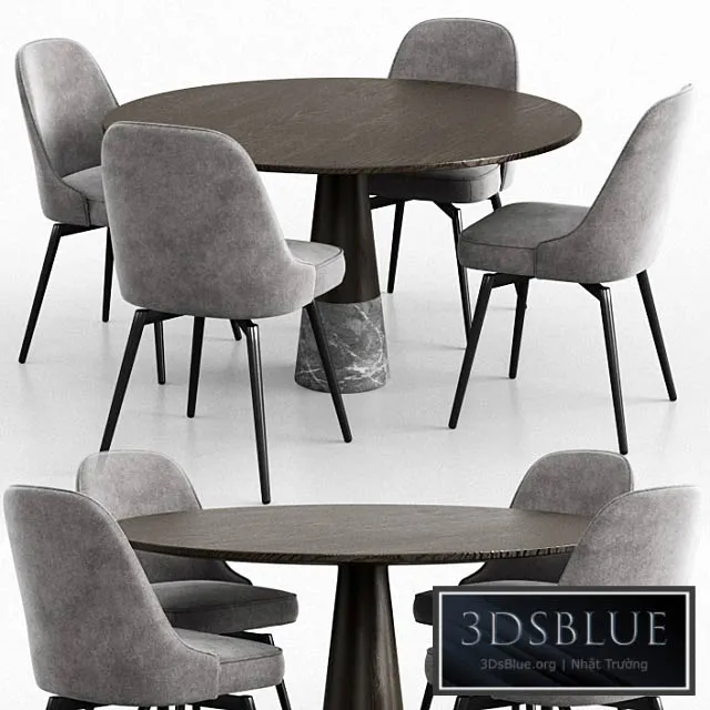 FURNITURE – TABLE CHAIR – 3DSKY Models – 10780