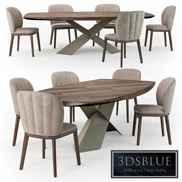 FURNITURE – TABLE CHAIR – 3DSKY Models – 10787