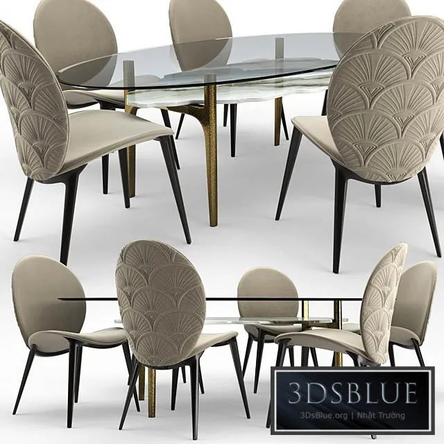 FURNITURE – TABLE CHAIR – 3DSKY Models – 10791