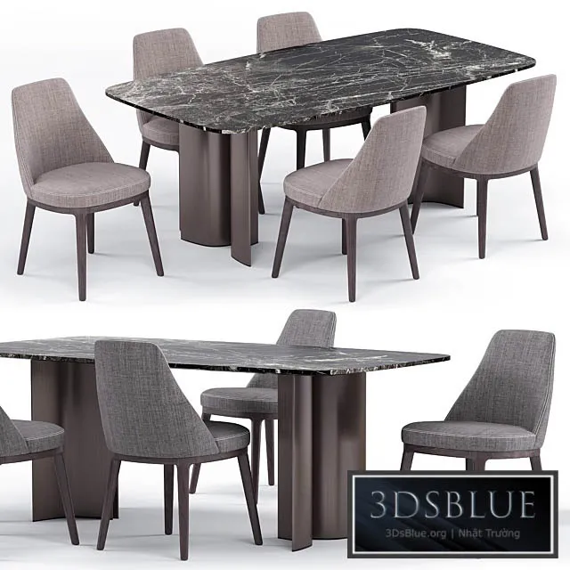 FURNITURE – TABLE CHAIR – 3DSKY Models – 10799