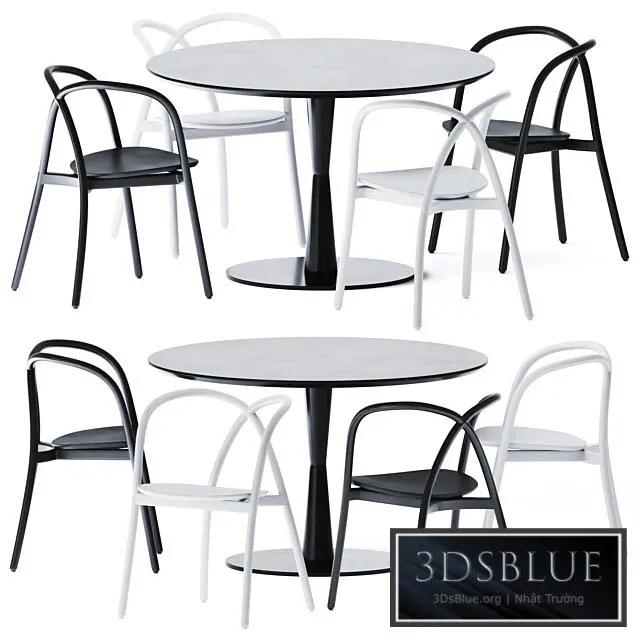 FURNITURE – TABLE CHAIR – 3DSKY Models – 10816