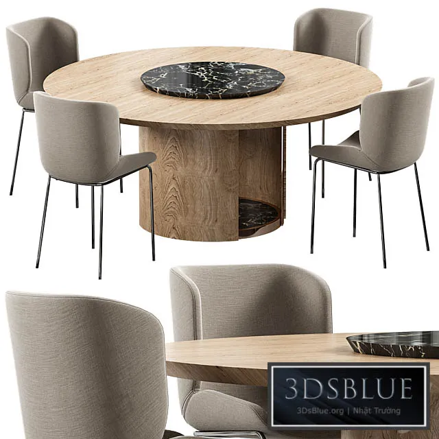 FURNITURE – TABLE CHAIR – 3DSKY Models – 10844