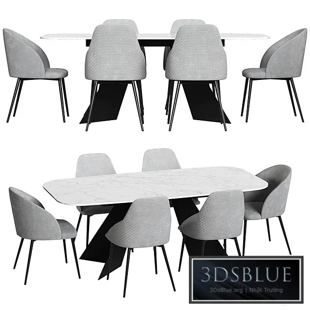 FURNITURE – TABLE CHAIR – 3DSKY Models – 10845
