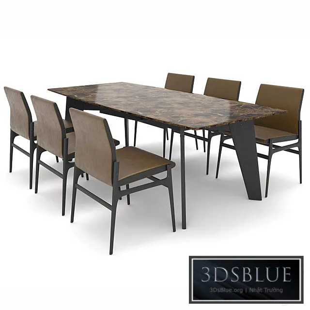 FURNITURE – TABLE CHAIR – 3DSKY Models – 10862