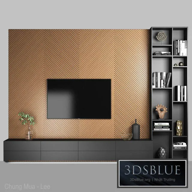 FURNITURE – TV WALL – 3DSKY Models – 10893