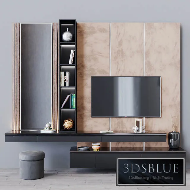 FURNITURE – TV WALL – 3DSKY Models – 10914