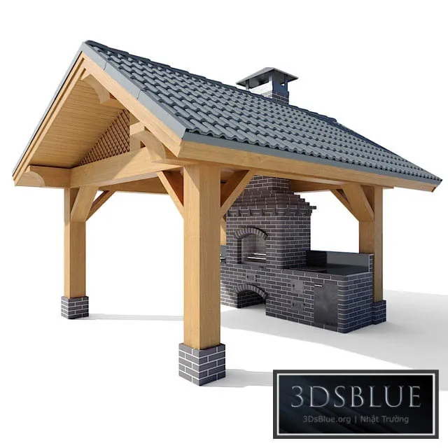 ARCHITECTURE – BABECUE & GRILL – 3DSKY Models – 15