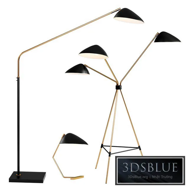 LIGHTING – FLOOR LAMP – 3DSKY Models – 11461