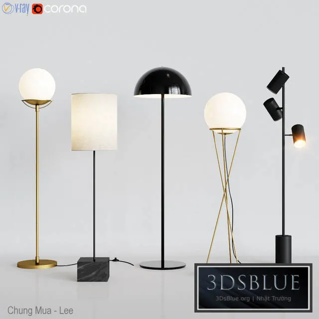 LIGHTING – FLOOR LAMP – 3DSKY Models – 11502