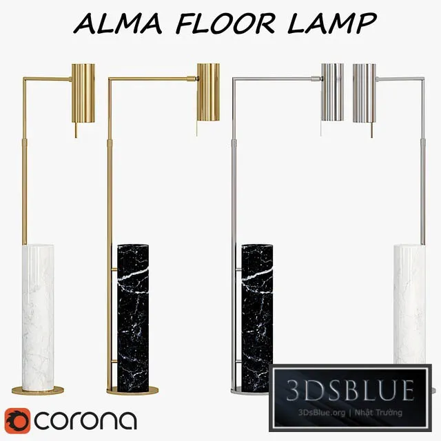 LIGHTING – FLOOR LAMP – 3DSKY Models – 11517