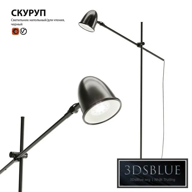 LIGHTING – FLOOR LAMP – 3DSKY Models – 11537