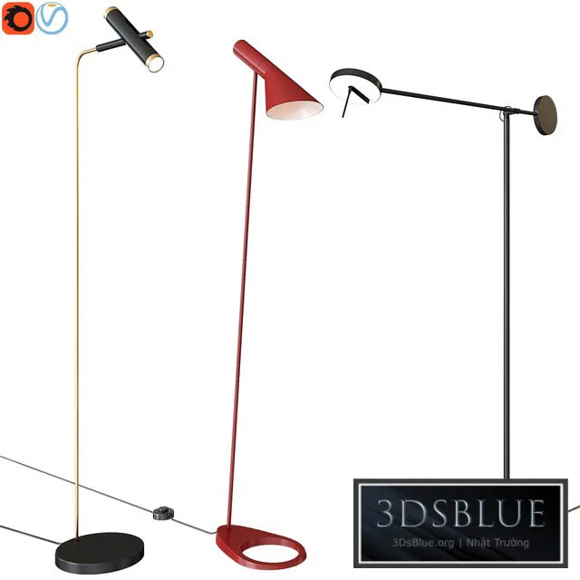 LIGHTING – FLOOR LAMP – 3DSKY Models – 11584