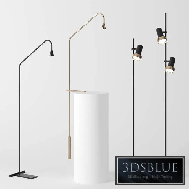 LIGHTING – FLOOR LAMP – 3DSKY Models – 11593