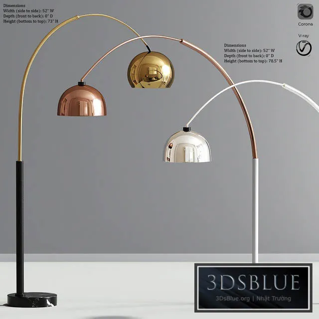 LIGHTING – FLOOR LAMP – 3DSKY Models – 11655