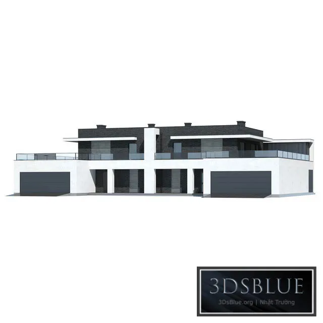 ABS House V268 3DS Max - thumbnail 3