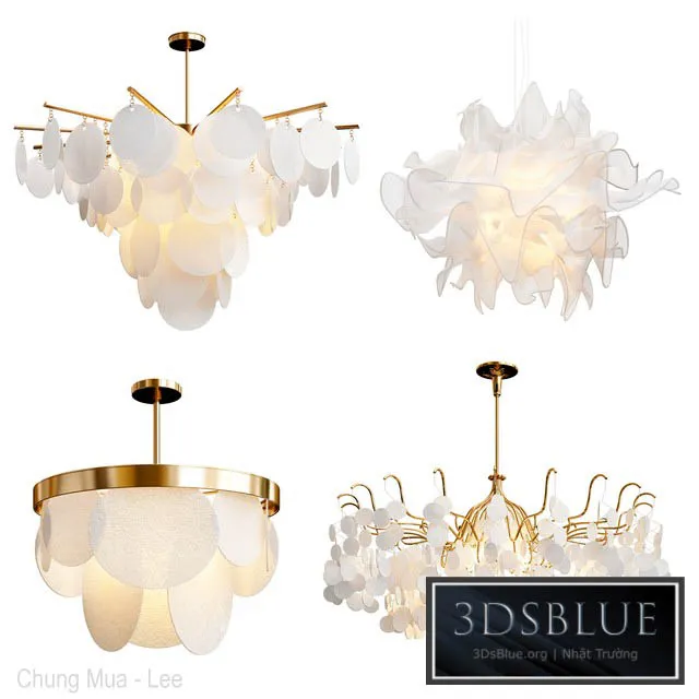 Four Exclusive Chandelier Collection_9 3DS Max - thumbnail 3