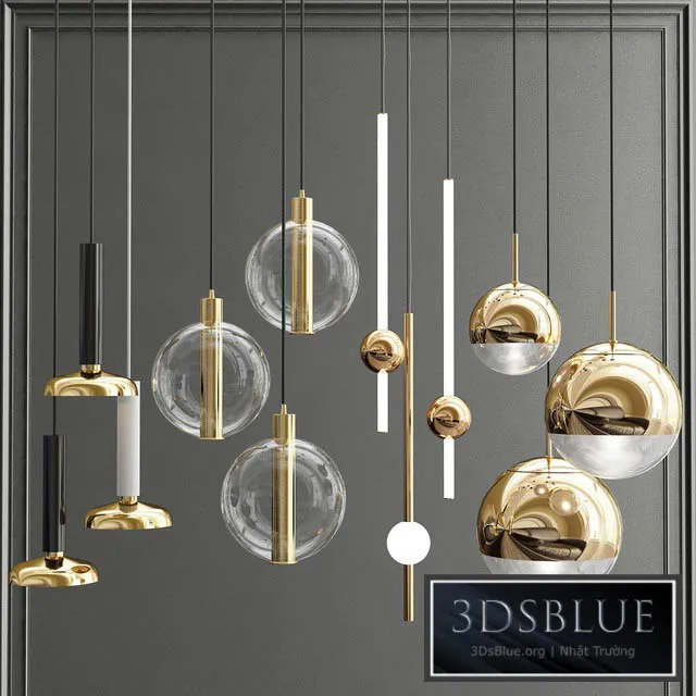 Collection Pendant Lights_11 3DS Max - thumbnail 3