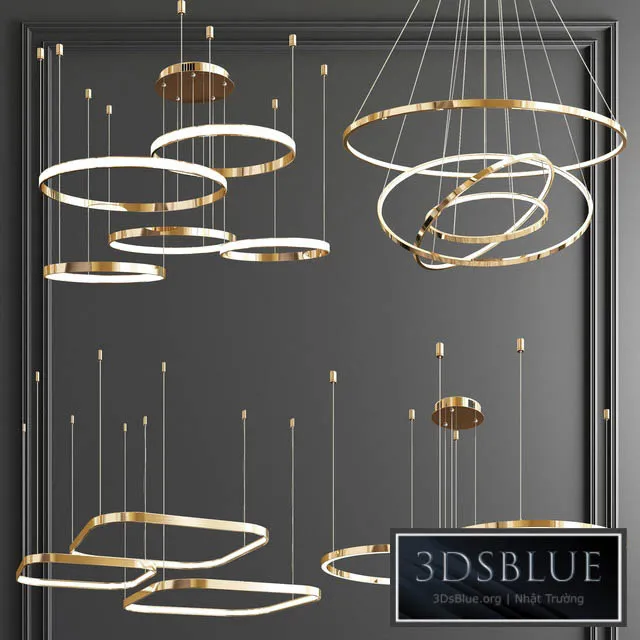 Four Exclusive Chandelier Collection_63 3DS Max - thumbnail 3