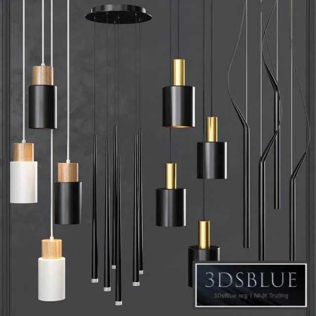 LIGHTING – PENDANT LIGHT – 3DSKY Models – 12614