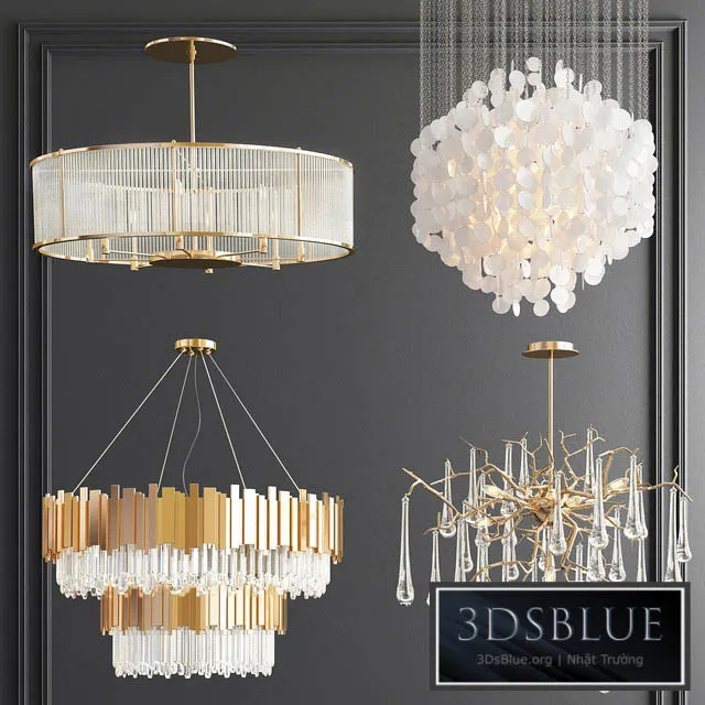 Four Exclusive Chandelier Collection_66 3DS Max - thumbnail 3