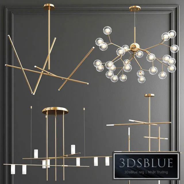 LIGHTING – PENDANT LIGHT – 3DSKY Models – 12648