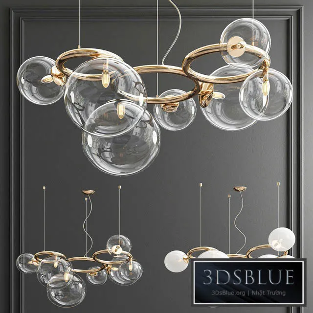 Puppet Ring Chandelier by Vistosi 3DS Max - thumbnail 3