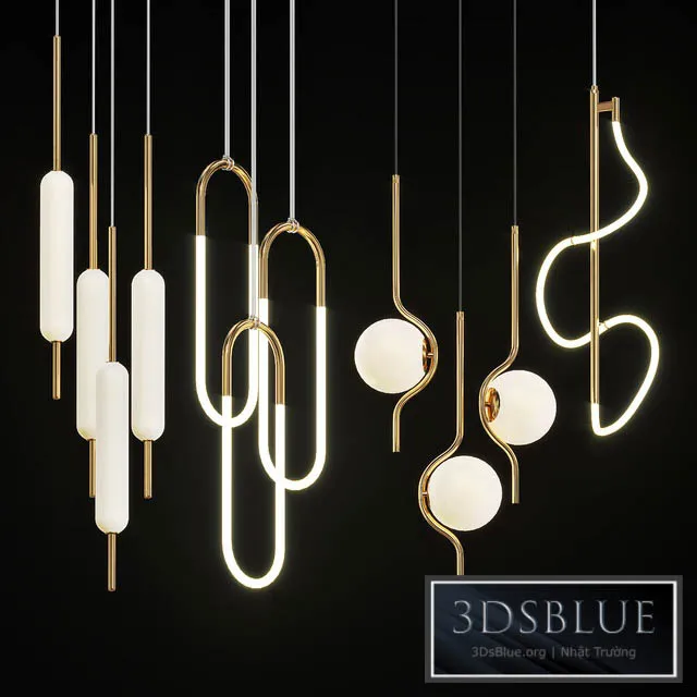 LIGHTING – PENDANT LIGHT – 3DSKY Models – 12716