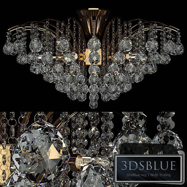 Crystal Chandelier 3DS Max - thumbnail 3