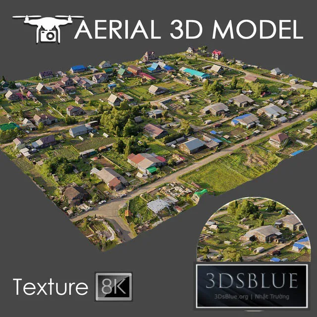 Aerial scan 13 3DS Max - thumbnail 3