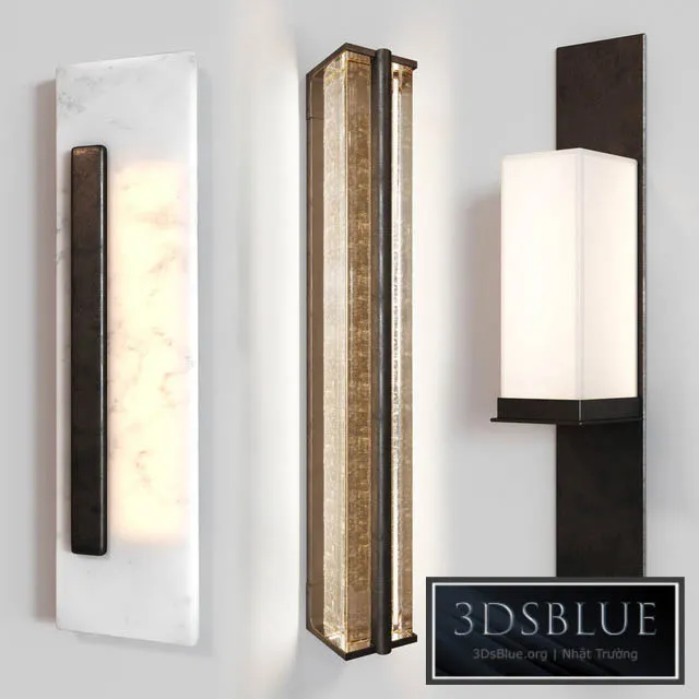 Holly Hunt set Sconce 4 3DS Max - thumbnail 3